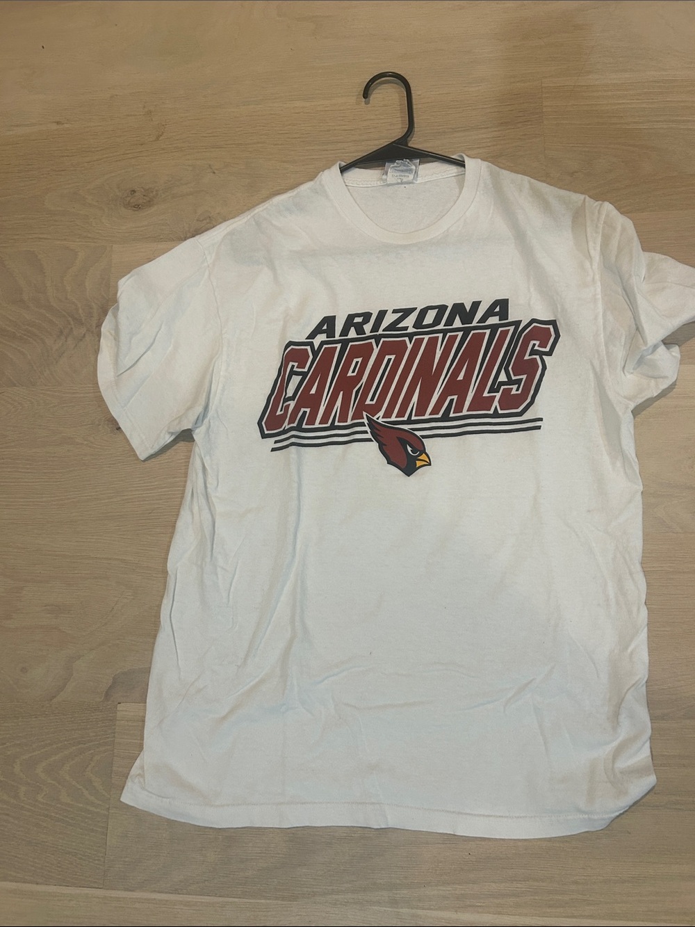 Arizona Cardinals White Graphic Tee (Men’s Large)